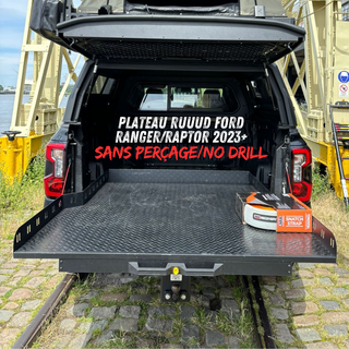 Schiebeplateau RUUUD Ford Ranger/Raptor 2023+ NEXT GEN (Ohne Bohrung)