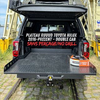 Schiebeplateau RUUUD Toyota Hilux REVO 2016 a Present Double Cab (Ohne Bohren)