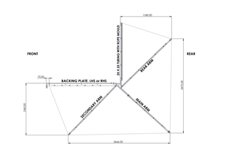 Markise 270° Freistehend ALU-CAB 2m - Robust & leicht