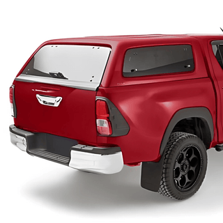 Hardtop Aeroklas Stylish Toyota Hilux DC 2016+ | Klappfenster Aeroklas 3T6: Red (Rot) 304130300219-3T6 Xperts4x4