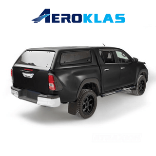 Hardtop Aeroklas Stylish Toyota Hilux DC 2016+ | Klappfenster Aeroklas Xperts4x4