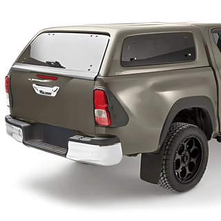 Hardtop Aeroklas Stylish Toyota Hilux DC 2016+ | Klappfenster Aeroklas 4V8: Bronze 304130300219-4V8 Xperts4x4