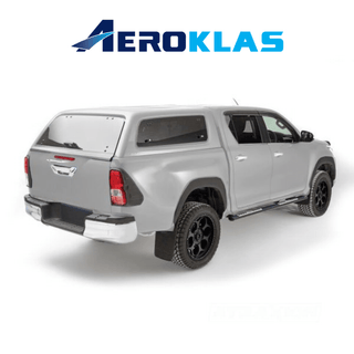 Hardtop Aeroklas Stylish Toyota Hilux DC 2016+ | Klappfenster Aeroklas Xperts4x4