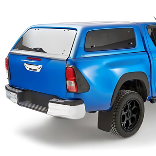 Hardtop Aeroklas Stylish Toyota Hilux DC 2016+ | Klappfenster Aeroklas 8X2: Blue 304130300219-8X2 Xperts4x4