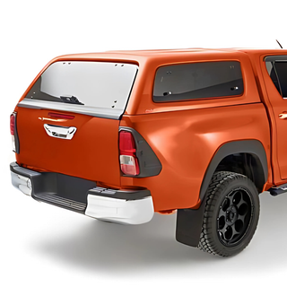 Hardtop Aeroklas Stylish Toyota Hilux DC 2016+ | Klappfenster Aeroklas 4R8: Orange 304130300219-4R8 Xperts4x4