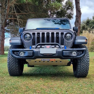 Jeep Wrangler JL 4xE | Schutz Almont4wd Lithium-Batterien ALMONT4WD Duralumin  AW5083H111 / 6 mm PDJJLED26 Xperts4x4