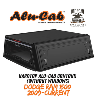 Hardtop Alu-Cab Contour Dodge RAM 1500 2009 zu Gegenwart Alu-Cab 5.5" Kurze Pritsche = 174cm / Ohne Seitenfenster aus Glas AC-C2-55-RAM Xperts4x4