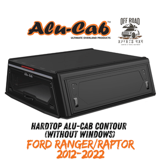 Hardtop Alu-Cab Contour Ford Ranger/Raptor 2012 bis 2022 Alu-Cab Extra Cab / Ohne verglaste Seitenfenster AC-C2-X-FR12 Xperts4x4