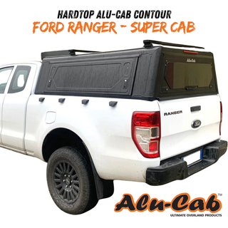 Hardtop Alu-Cab Contour Ford Ranger/Raptor 2012 bis 2022 Alu-Cab Super Cab / Ohne verglaste Seitenfenster AC-C2-X-FR12 Xperts4x4