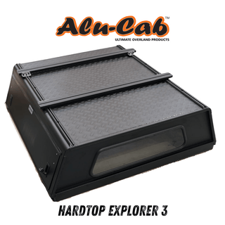 Hardtop Alu-Cab Explorer 3 Toyota Hilux 2005 bis 2015 - Schwarz Alu-Cab Xperts4x4