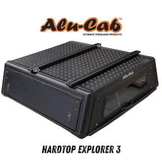 Hardtop Alu-Cab Explorer 3 Toyota Hilux 2005 bis 2015 - Schwarz Alu-Cab Xperts4x4