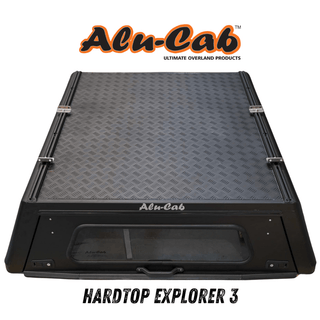 Hardtop Alu-Cab Explorer 3 Toyota Hilux 2005 bis 2015 - Schwarz Alu-Cab Xperts4x4