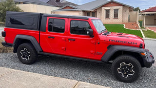 Hardtop Jeep Gladiator JT 2019+ | Alu-Cab Contour | Aluminium Schwarz Alu-Cab Xperts4x4