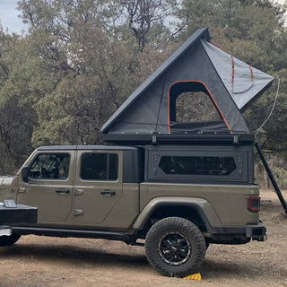 Hardtop Jeep Gladiator JT 2019+ | Alu-Cab Contour | Aluminium Schwarz Alu-Cab Xperts4x4