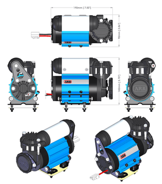 Kompressor 12V 61L/min - ARB ARB Xperts4x4