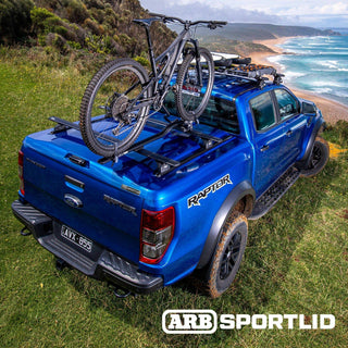 Abdeckung Kofferraummulde - Sportlid V ARB + Schienensystem - Ford Ranger Raptor 2023+ ARB Mit Farbe SLVS14+CC17 Xperts4x4