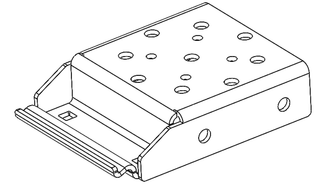 Einfacher Halterungssatz für Bed Rack ARB (Option) ARB 1780710 Xperts4x4