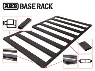 Baserack Galerie-Kit Ford Transit Custom/Tourneo 2013+ SWB ARB 17929060B + 17929060A + 1770130 Xperts4x4