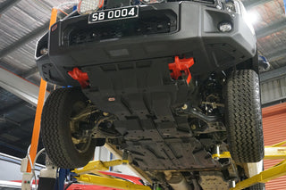 Untere Protektoren ARB | Polymer | Ford Ranger 2023+ ARB UP005BL005 Xperts4x4