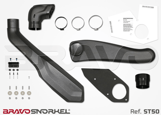 Snorkel Bravo 4x4 - Toyota Land Cruiser / Prado 150 Bravo Snorkel ST50 Xperts4x4