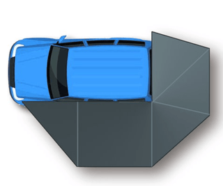 Markise 270° XL Freistehend Overland | BULLFACE 470 Links BULLFACE Xperts4x4