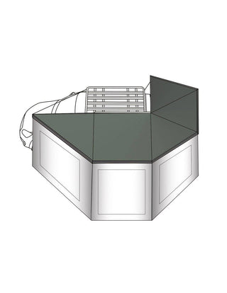 Set von Seitenwände für Vorzelte BULLFACE | 270/470/180 BULLFACE Xperts4x4