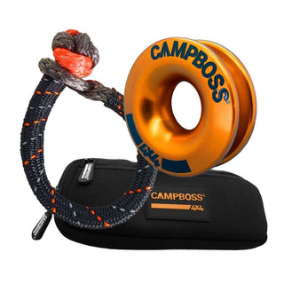 Ring+Flexibler Schäkel 10.000kg | CAMPBOSS 4X4 Campboss 4x4 Orange A4A-BR-OE Xperts4x4