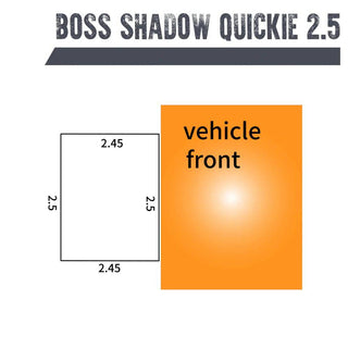 Markise Lateral 2.5m Campboss Easy BOSS Quickie - Selbstportrait Campboss 4x4 A4A-BSA-QUICKIE Xperts4x4