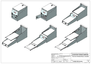 Ausklappbarer modularer Küchenblock ClearView | 4x4 & Pickup ClearView CV-KIT-01 Xperts4x4