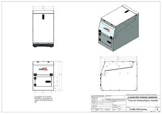 Ausklappbarer modularer Küchenblock ClearView | 4x4 & Pickup ClearView CV-KIT-01 Xperts4x4