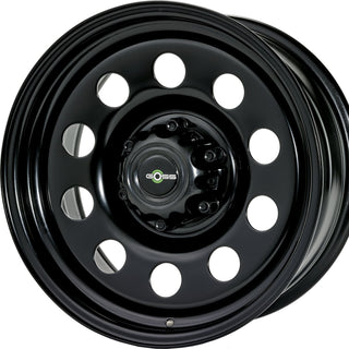 Felge Stahl Land Rover Defender 90/110/130 | GOSS GOSS 10 X 15 ENTRAXE 5 X 165.1 DEPORT -32 (MODULAR BLACK) RA410BK Xperts4x4