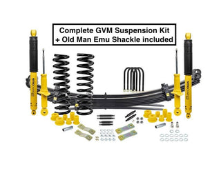 GVM Fahrwerk OME für Ford Ranger 2012 bis 2022 | PTAC bis 3500Kg OME 3143+90039+EL104R+60102+OMEGS20+OMEGP10+OMESB118+OMEU66A+FK57 Xperts4x4