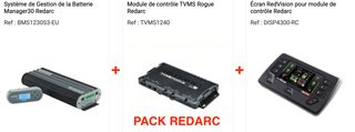 Pack Batteriemanagementsystem ROGUE RedVision Redarc REDARC REDROGUE Xperts4x4