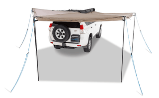 Markise 270° RHINORACK Batwing 2.5m (rechte Seite) - mit Bindungen STOW IT Rhino Rack 33115 Xperts4x4