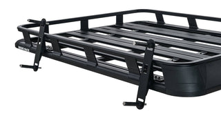 Seitliche Befestigungen für Maxtrax / TREDPRO auf Galerie Pioneer RHINORACK Rhino Rack 43159 Xperts4x4