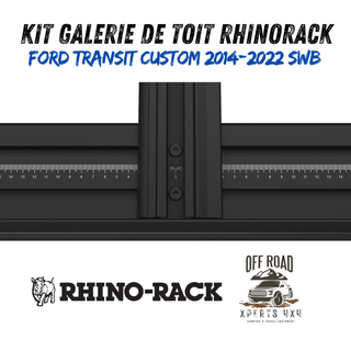 Kit Modularer Dachträger Ford Transit Custom SWB 2014-22 | RHINORACK | 2700mm x 1472mm RHINO-RACK JC-01668 Xperts4x4