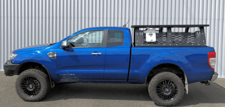 Rhinorack Galerie Kit auf Kipper mit Multi-Rack Erweiterbar für Toyota Hilux REVO Extra Cab Rhino Rack  55-010-PNG01+55-01-0290 Xperts4x4