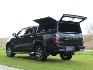 Hardtop Aluminium Isuzu Dmax 2021+ | Rhinoman Xpedition Schwarz Rhinoman Xperts4x4