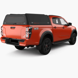 Hardtop Aluminium Isuzu Dmax 2021+ | Rhinoman Xpedition Schwarz Rhinoman Xperts4x4