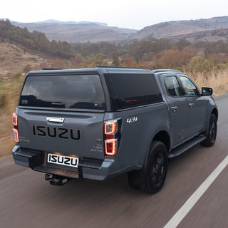 Hardtop Aluminium Isuzu Dmax 2021+ | Rhinoman Xpedition Schwarz Rhinoman Xperts4x4