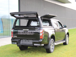 Hardtop Aluminium Isuzu Dmax 2021+ | Rhinoman Xpedition Schwarz Rhinoman Xperts4x4