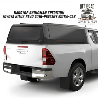 Hardtop Aluminium Toyota Hilux REVO 2016 a Present Extra-Cab | RHINOMAN XPEDITION Rhinoman HECRXP Xperts4x4