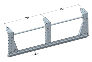 Rhinorack Galerie Kit auf Kipper mit Multi-Rack Erweiterbar für Toyota Hilux REVO Extra Cab Rhinorack 55-010-PNG01+55-01-0290 Xperts4x4