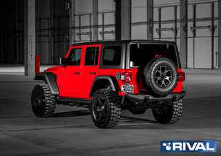 Stoßstangen Hinten STUBBY Aluminium Rival4x4 | Jeep Wrangler JL - Xperts 4x4