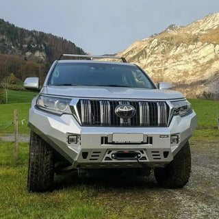 Stoßstangen Vorne Aluminium Rival - Toyota Prado 150 2017-Present RIVAL 4X4 Xperts4x4