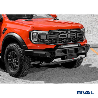 Stoßstangen Vorne Rival 4x4 Ford Raptor 2023+ | Aluminium Schwarz RIVAL 4X4 Ohne Scheinwerfer Quadratisch LED RI2D.1813.1-NL Xperts4x4