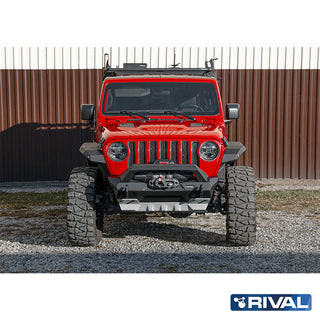 Stoßstangen Vorne Stubby mit A-Bar Rival4x4 - Jeep Wrangler JK/JL & Gladiator JT - Xperts 4x4