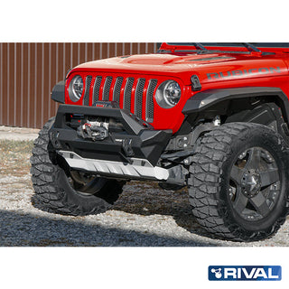 Stoßstangen Vorne Stubby mit A-Bar Rival4x4 - Jeep Wrangler JK/JL & Gladiator JT - Xperts 4x4