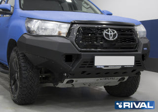 Stoßstangen Vorne Rival Aluminium - Toyota Hilux Invincible 2018-20 RIVAL Xperts4x4