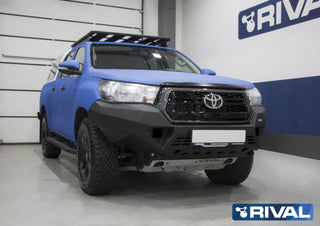 Stoßstangen Vorne Rival Aluminium - Toyota Hilux Invincible 2018-20 RIVAL Xperts4x4